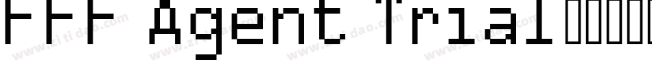 FFF Agent Trial字体转换